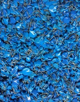 (100 gr = RMB10 ) mixed ceramic capacitive high-pressure capacitive porcelain dielectric ceramic sheet (overvalued)