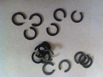 Iron circlip retaining ring opening snap ring-thickness 1mm outer diameter 10 3 internal control 7 5 opening 3 7 non-standard custom