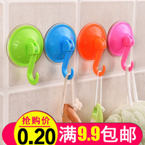 Kitchen nail-free non-marking suction cup hook Strong load-bearing wall hanging non-marking nail door guard production room vacuum sticky hook hook