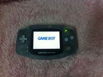 Spot original GBA highlight version of the game console HD (modified machine) has pink dark blue through Orange