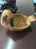  Nostalgic collection of hand-woven duckling baskets Film and television props