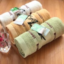 Adult towels broken bamboo fiber thickened water absorption beauty towel 0429