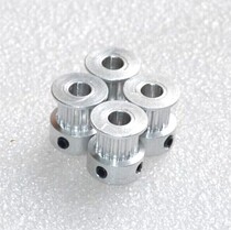 Aluminum alloy synchronous pulley 2GT 16 teeth bandwidth 6 inner hole 5 GT2 16Z transmission pulley