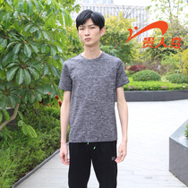 Noble Bird Mens 2018 Spring New Quick Dry Breathable Student Sports Leisure Short Sleeve T-shirt 0181239