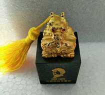 The founding leader Mao Zedong Baoxi Jade Seal Dongfanghong Mao Zedong Fushou Yuxi Qingyu 260 grams