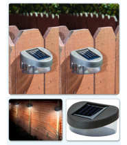 2022new Solar fence light 2LED 太阳能篱笆灯
