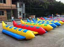 Inflatable PVC double row snow banana boat Sea surf size flying fish Water park entertainment gas mold equipment