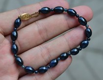 2014 Kaiyun Evil Natural Sapphire Bracelet Shandong Glossy Hand String 68ct Send Certificate Special