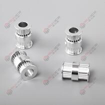 3D printer accessories 2GT S2M MXL double head conjoined synchronous wheel pulley synchronous pulley pulley pulley 20 teeth