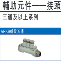 airtac APKB4-6-8-10-12-M5 01 02 03 04 06 threaded five joints