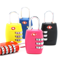 Go abroad customs lock tsa password lock Rod luggage suitcase anti-theft lock Check-in customs lock Luggage padlock