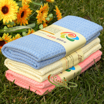 South Korea imports colorful bamboo fiber materials with powerful water absorption decontamination rags-dry cutlery