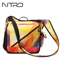 NITRO new American trend men's and women's waterproof casual messenger bag shoulder messenger bag computer bag student bag