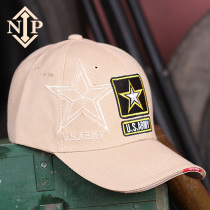 Nip Military Fascination Outdoor Tactical Duck Tongue Hat Men's Casual Sun Hat Sun Visor Pentacle Star Special Service Baseball Cap