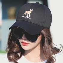 Cap Children Spring Fall Baseball Cap Leisure 100 hitch Han version Chaulen fashion hip-hop youth Black Duck Tongue Cap Summer