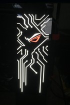  Fengyun 780t chassis luminous side panel comes with lighting ROG Iron Man Msi customized side panel