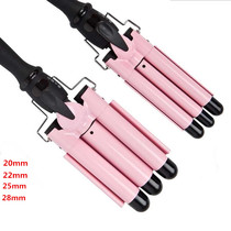 Korean egg roll Stick Egg Roll head three stick curling iron three tube water corrugated hair stick cake big curling iron splint