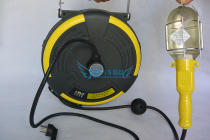 Haibao lamp type tube reel automatic telescopic reel lamp drum work light car washing equipment 10 meters