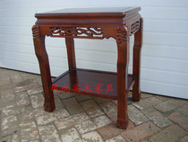 Pure solid wood flower stand coffee table fish tank table solid wood flower stand Chinese living room indoor antique flower fish tank frame bonsai table