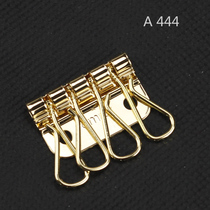 Swiss Amiet authorised domestically made 4 Ring key platoon key button hook to rivet A444