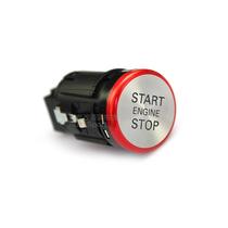 Suitable for A4LA5S5Q5A6A7A8L upgrade red head key start switch Audi red head ignition button