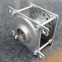 Hand crank lifting accessories flagpole shaft rope winding device hand crank device lifter hand stirring disc axis flagpole lift