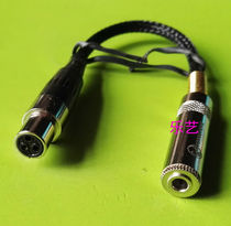 Audio adapter wireless transmitter to 3 5 microphone interface mini 3 core hole to 3 5 microphone jack