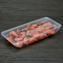 Flared flower disposable roast duck box 600ml skinned duck box 900ml inflatable duck box take-out box with cover 150 sets