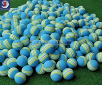42mm BRAND NEW GOLF FIVE COLORFUL BALLS MULTICOLORED BALL RAINBOW BALL INDOOR PRACTICE BALL TOY BALL EVA COLORED BALL
