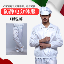 Anti-static fen ti fu overalls anti-static clothing dustproof clothing cleanroom garments fang chen yi cleanness clothing coveralls gown