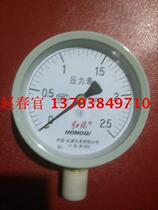 China Hongqi Instrument Co Ltd Hongqi pressure gauge Y-100 0~2 5MPa pressure gauge