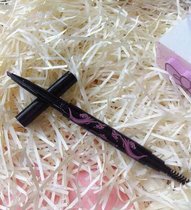 Hot sale: Rose girl double-headed automatic eyebrow pencil rotating head black shades of brown without smudging