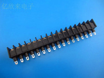 Fence type terminal block 7 62MM welding foot 17p without cover connector