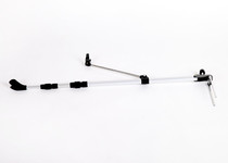 Special promotional fishing supplies aluminum alloy turret bracket fishing rod rack hand rod rack 3-section rod rack