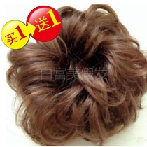 Wig circle half ball head Wig bag simulation curly hair fluffy natural bud head hair dryer Wig headdress bun