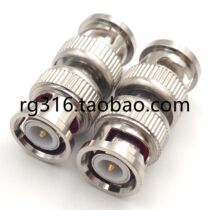 BNC male to male double pass through BNC-JJ connector connector inner pin Q9 male to male