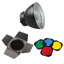 Golden Eagle standard lampshade honeycomb mesh accessories Four-leaf light baffle Honeycomb cover color filter set Photography accessories