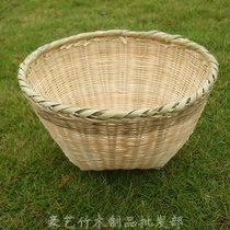 Hand woven bamboo basket Bamboo shopping basket Storage basket Nut basket Bamboo environmental protection basket Fruit basket vegetable basket