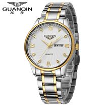 2020 new Guanqin watch thin Business Mens Watch steel waterproof quartz watch mens luminous watch men