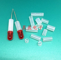 Recommended 2 F5 LED isolation column lamp pillar pad 5MM light emitting diode insulation support column high column