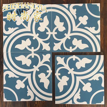 Hand painted tiles Nordic vintage parquet 300x300 restaurant balcony floor tiles kitchen tiles bathroom wall tiles