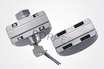 Automatic Door Glass Lock 304 Stainless Steel Central Lock Frameless Glass Door Central Lock Non-opening Glass Lock