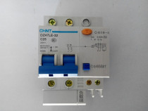 Zhengtai small leakage circuit breaker DZ47LE 2P 25A type C leakage protection switch