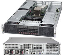 6GPU Server Ultra Micro 2028GR-TRH Support K80 K40 M10 M40 M60 XEON Phi