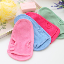 Thickened bath towel female rub bath towel Bath brush strong mud rub back rub bath bath brush Bath towel artifact double-sided gloves