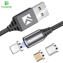 Magnetic Micro USB Cable Type C For iPhone iPad Cabl