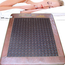 Jade mattress double temperature double control Tommarind germanium stone far infrared heating mattress healthcare massage physiotherapy thermoregulation