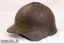  Soviet Red Army SSH36 Steel Helmet(rare)