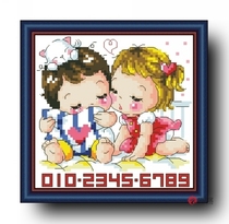 Precision printing French DMC cross stitch kit * sweet dream (KT0159)