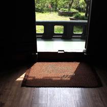 Plant Palm mildew-proof hand-woven palm mat entrance carpet non-slip easy to clean indoor and outdoor mat large